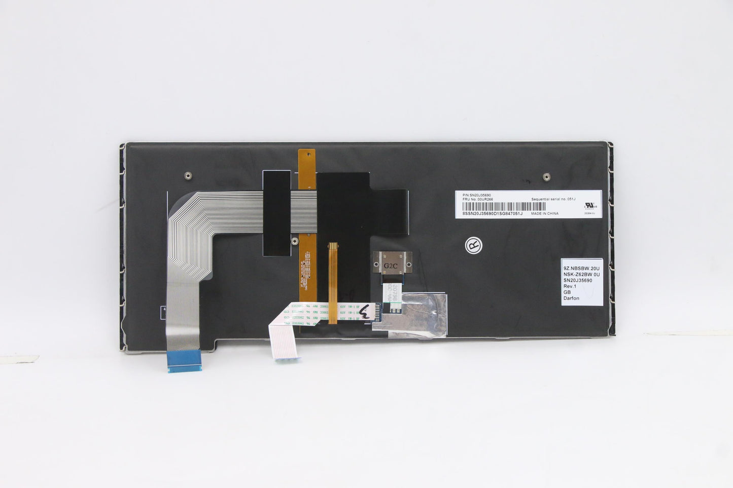 Lenovo Nbkyb Carling Kbd,Gb,Dfn - 00UR266