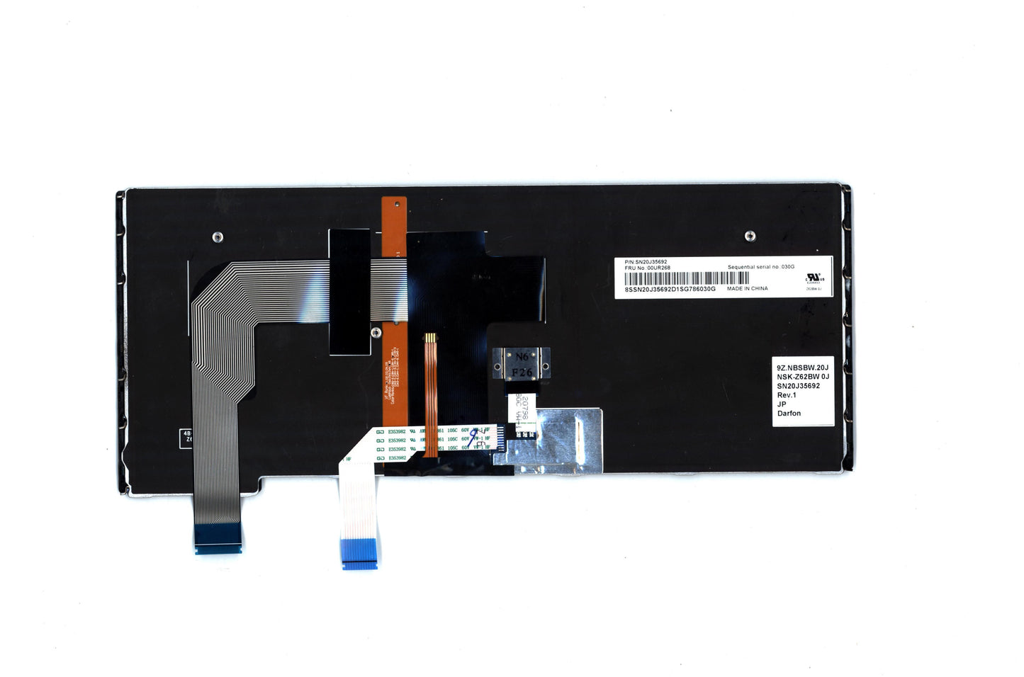 Lenovo Nbkyb Carling Kbd,Jp,Dfn - 00UR268