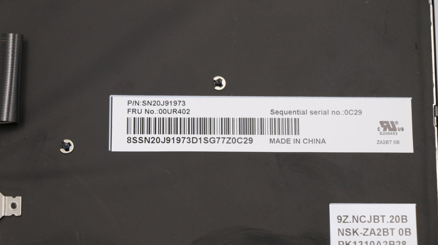 Lenovo Ki Keyboards Internal - 00UR402