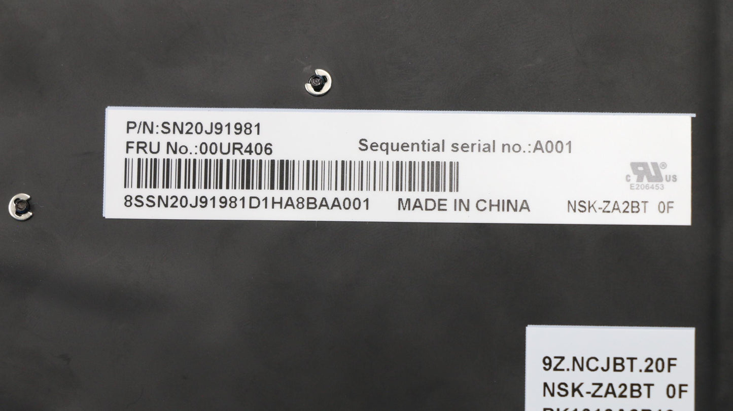 Lenovo Ki Keyboards Internal - 00UR406