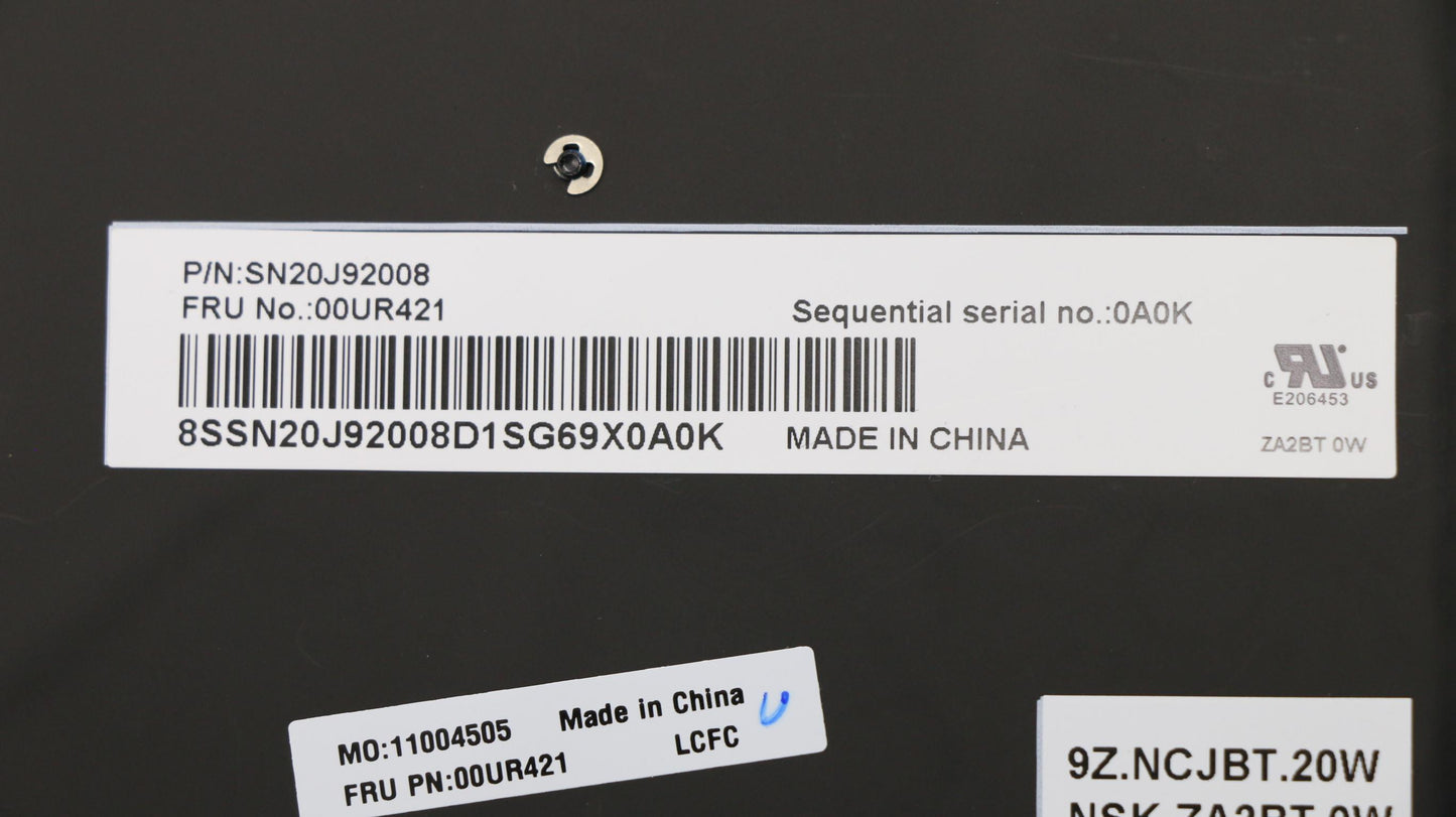 Lenovo Ki Keyboards Internal - 00UR421