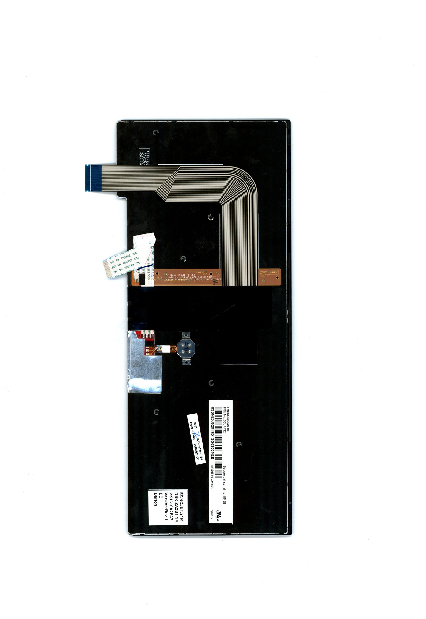Lenovo Ki Keyboards Internal - 00UR432