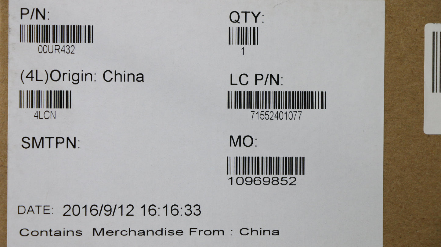 Lenovo Ki Keyboards Internal - 00UR432