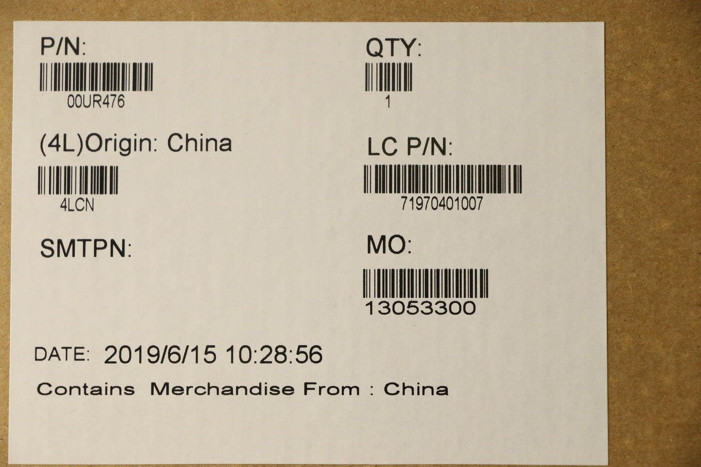Lenovo Ct470 Antenna Wlan Asm Speed - 00UR476