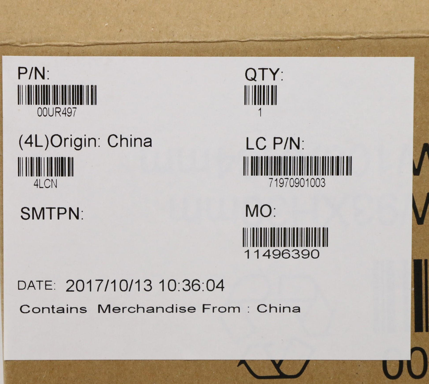 Lenovo A Cover Support Bracket L/R - 00UR497