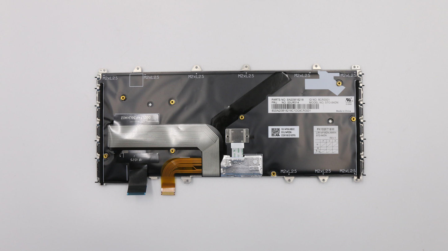 Lenovo Kb Chicony Silver Nordi - 00UR514