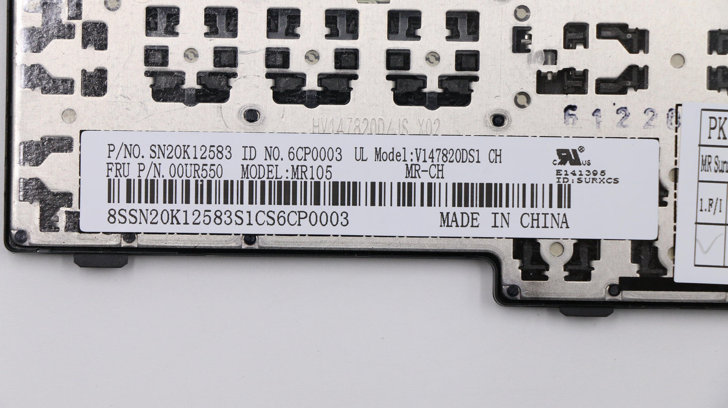 Lenovo 00UR550 Ki Keyboards Internal