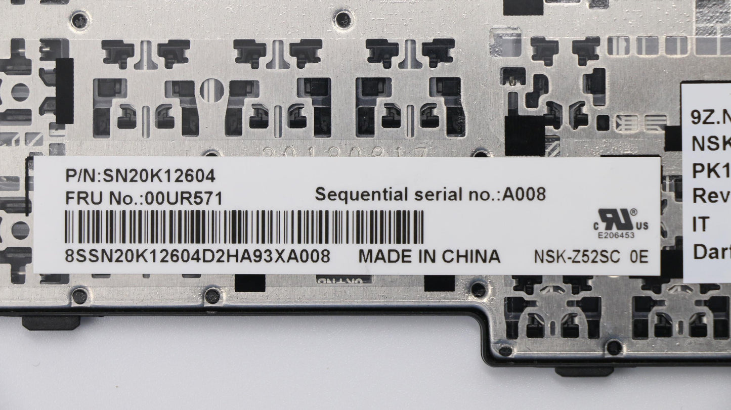 Lenovo 00UR571 Ki Keyboards Internal