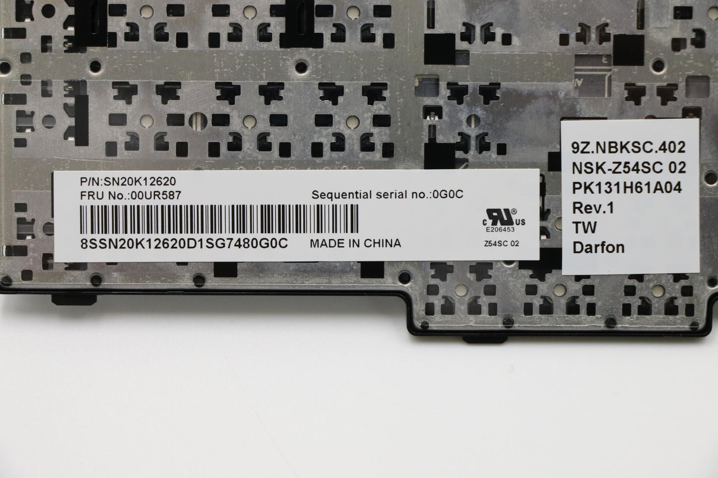 Lenovo 00UR587 Ki Keyboards Internal