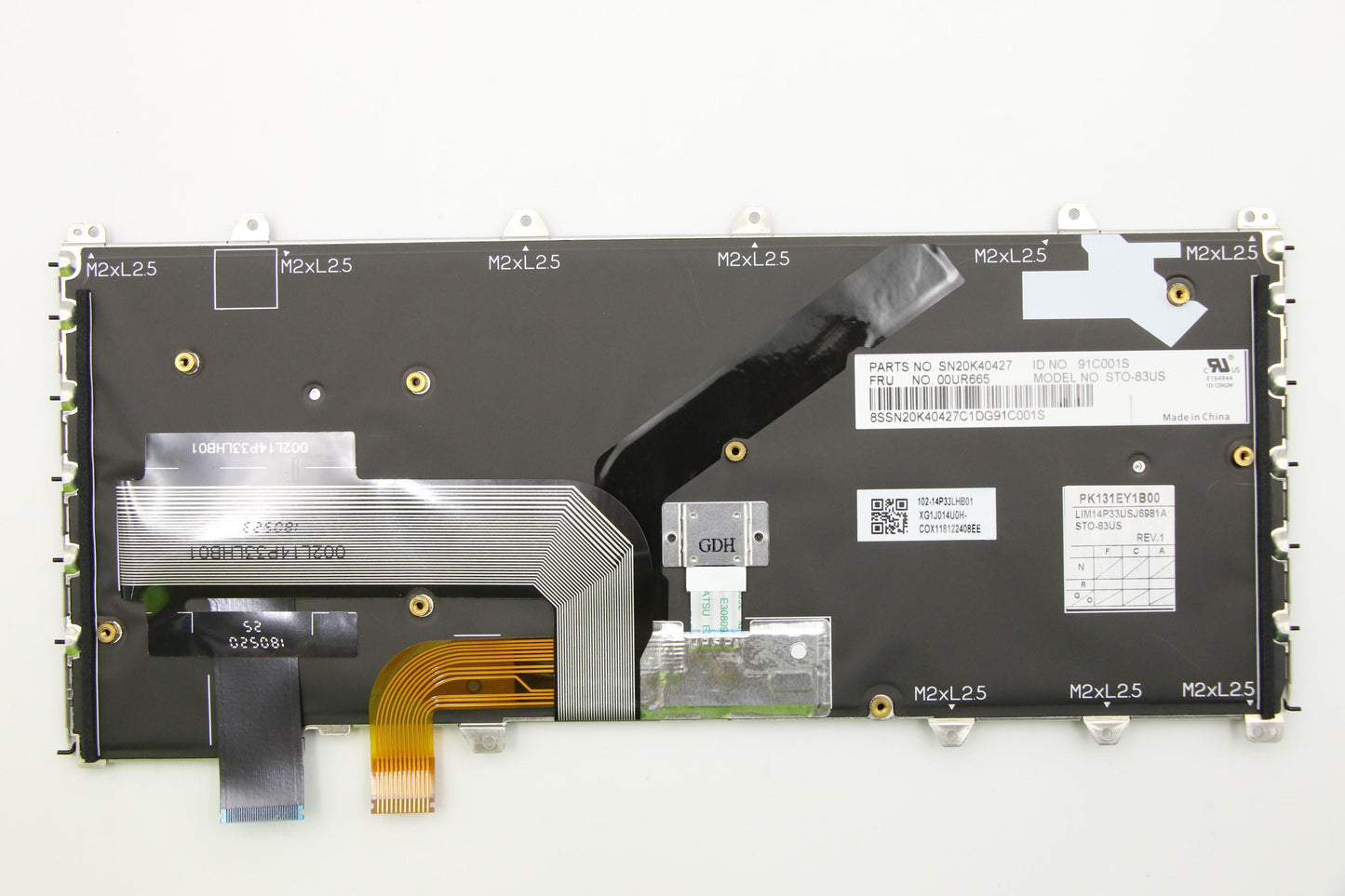 Lenovo Ki Keyboards Internal - 00UR665