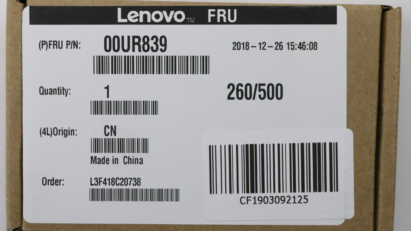 Lenovo 00UR839 Ks Kits Screws And Labels