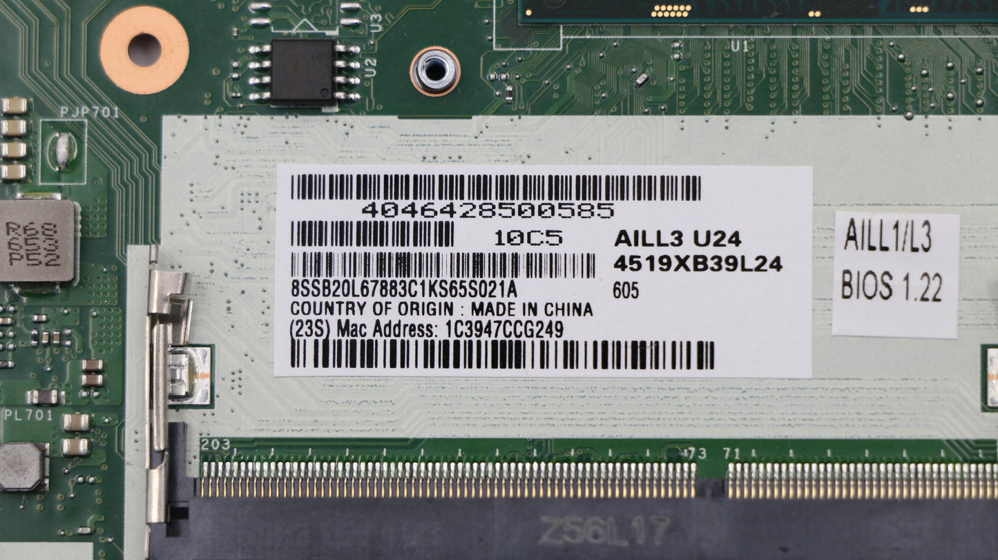 Lenovo 00UR882 Pl System Boards