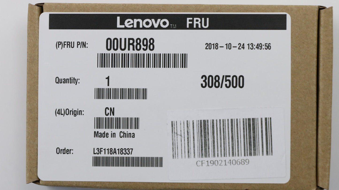 Lenovo Mechanical Dummy Scr,Black,Pla - 00UR898