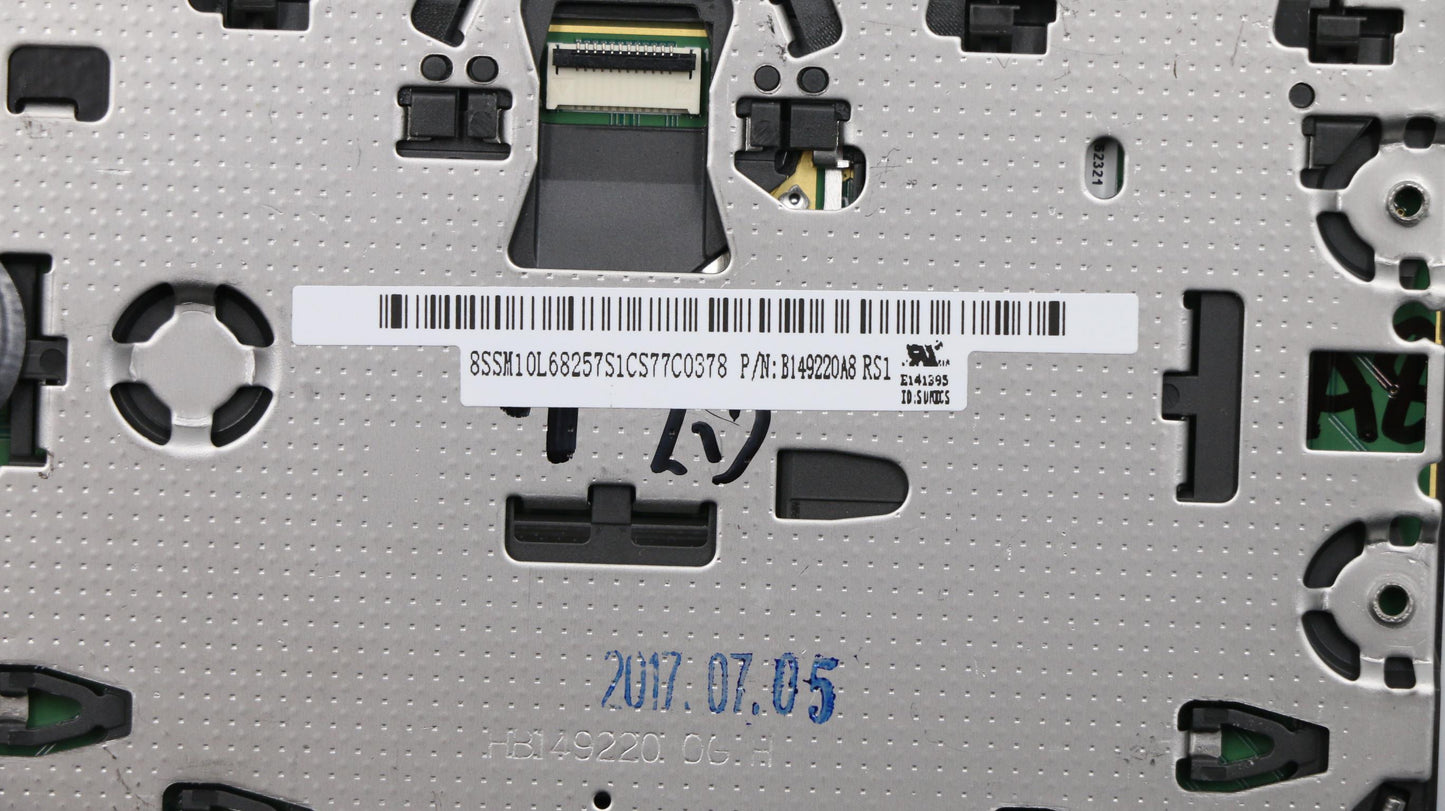 Lenovo Touch Pad 3+2Bcp Mylar Gblack - 00UR971