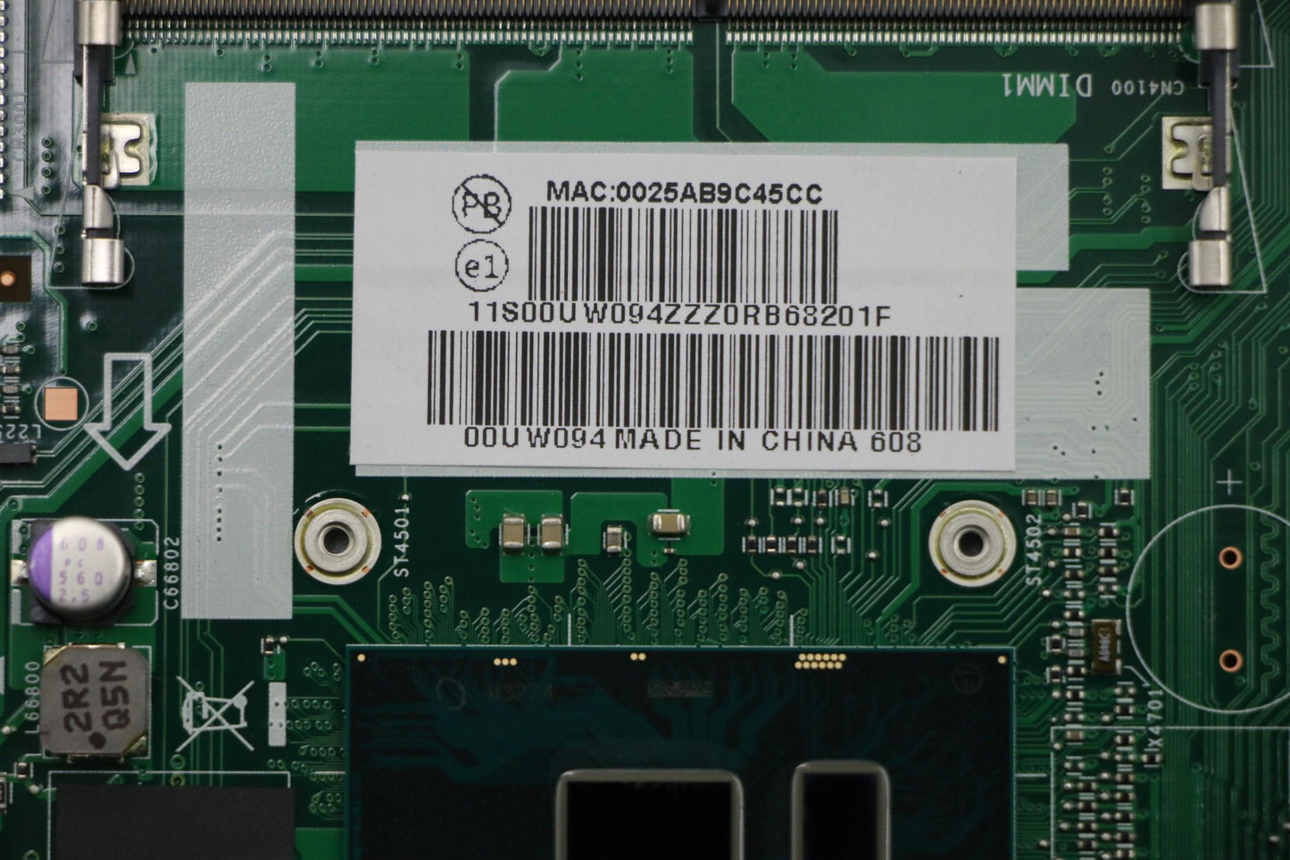 Lenovo Pl System Boards - 00UW094