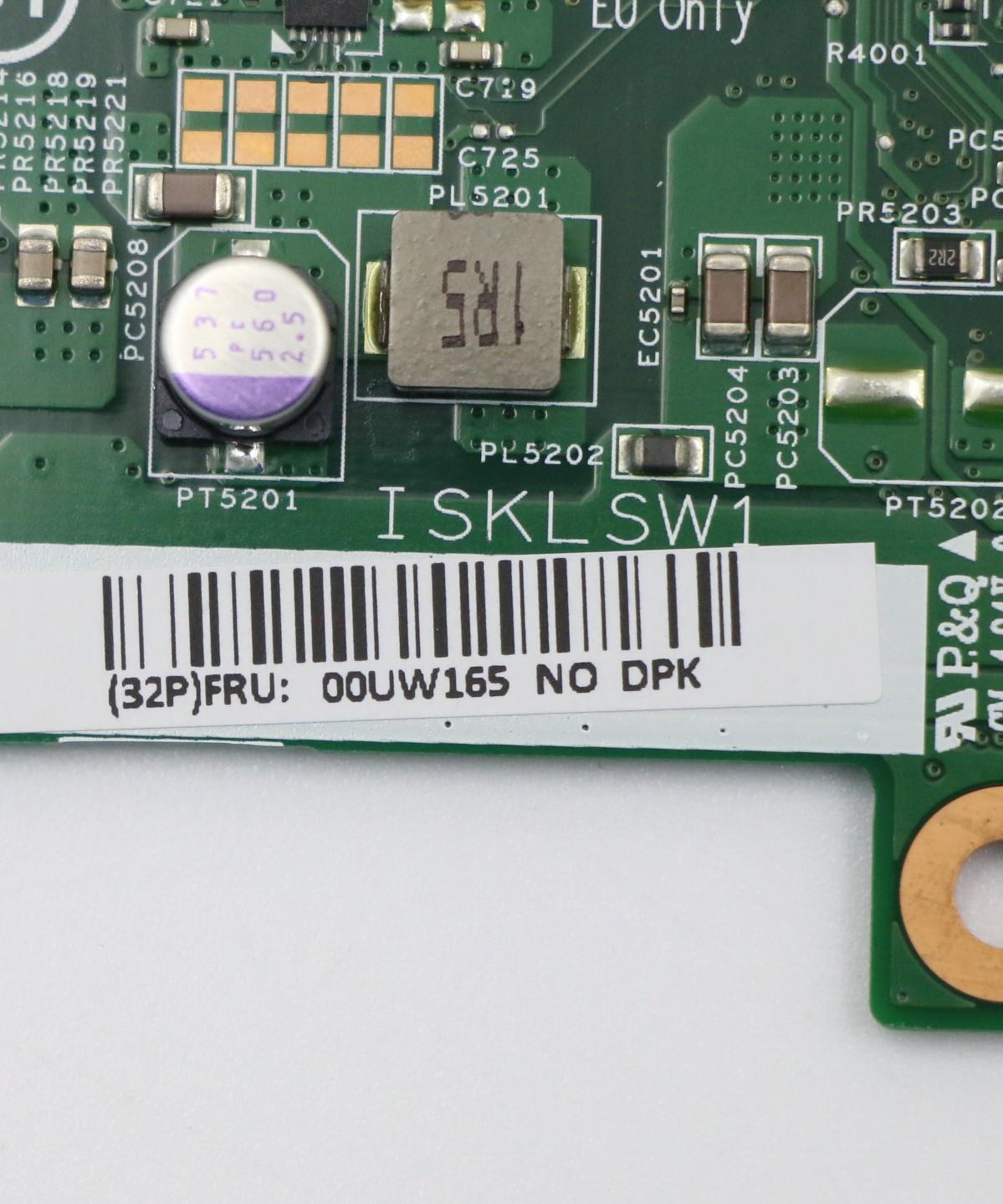 Lenovo 00UW165 Pl System Boards