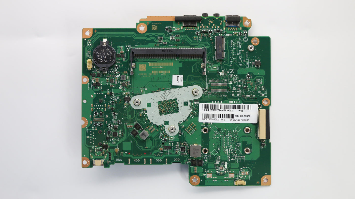 Lenovo Mb Assembly Uma J3710 Win W/Rt - 00UW329