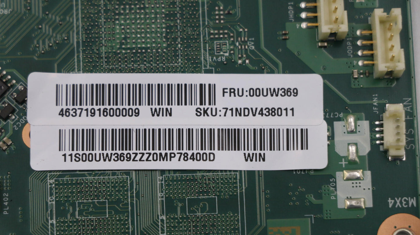 Lenovo 00UW369 Pl System Boards