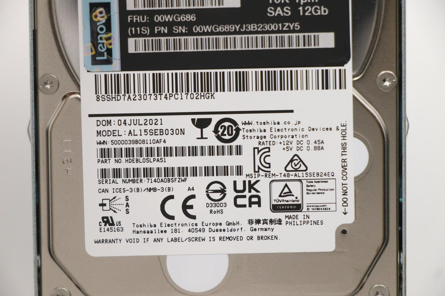 Lenovo Discontinued - 00WG686
