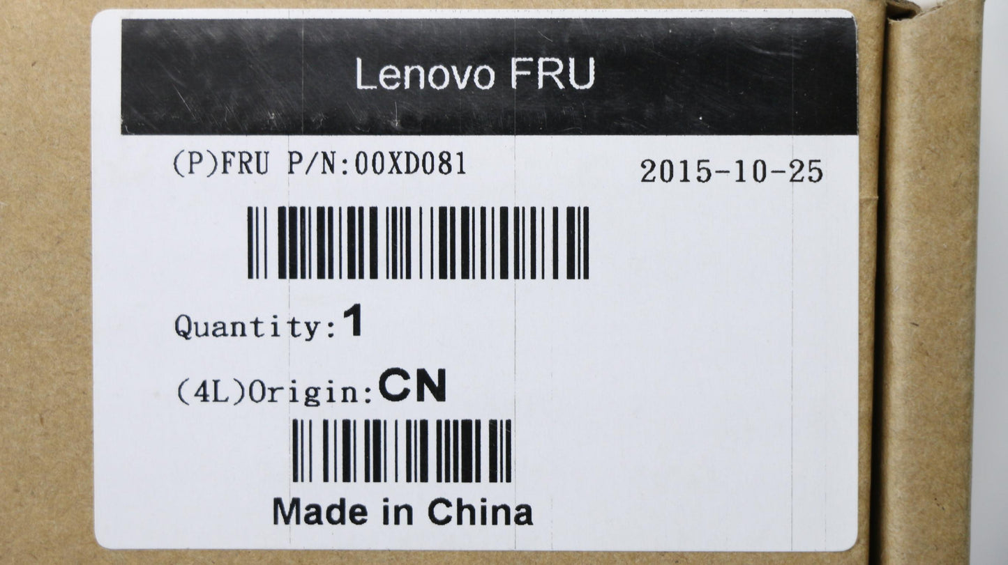 Lenovo Ma Mechanical Assemblies - 00XD081
