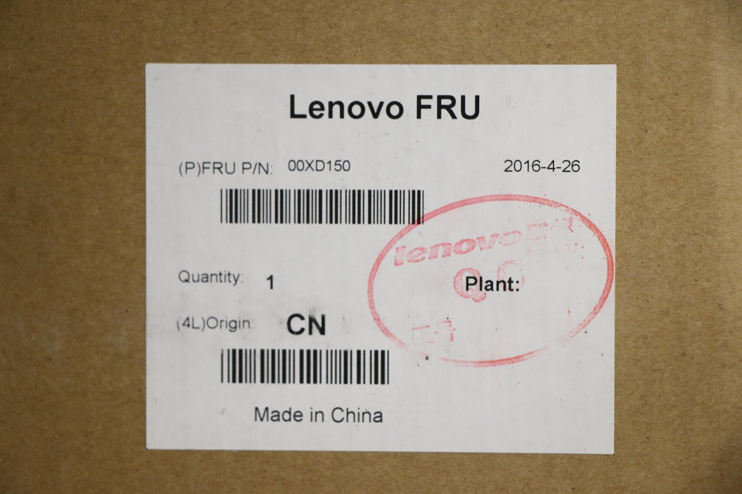 Lenovo Ma Mechanical Assemblies - 00XD150