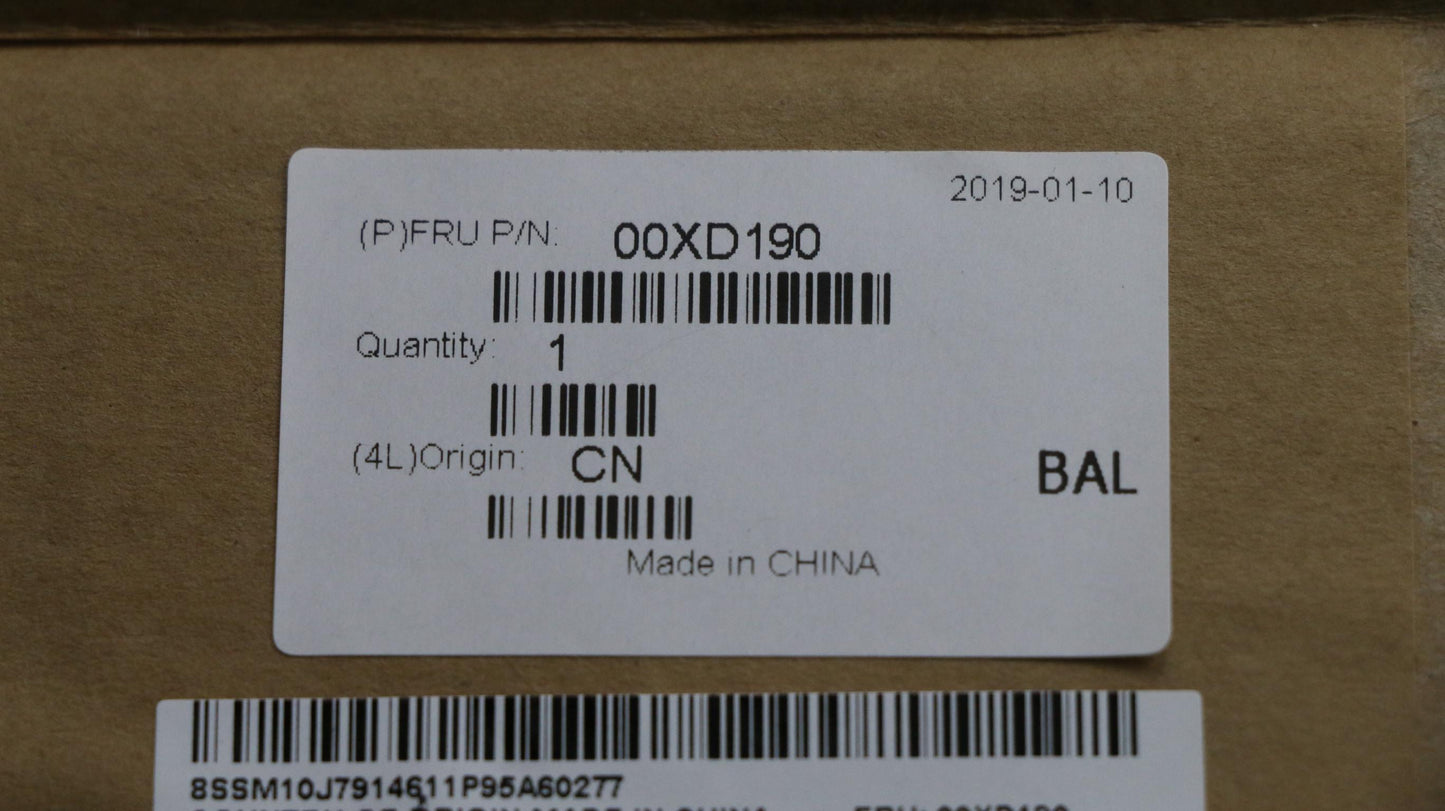 Lenovo Ma Mechanical Assemblies - 00XD190
