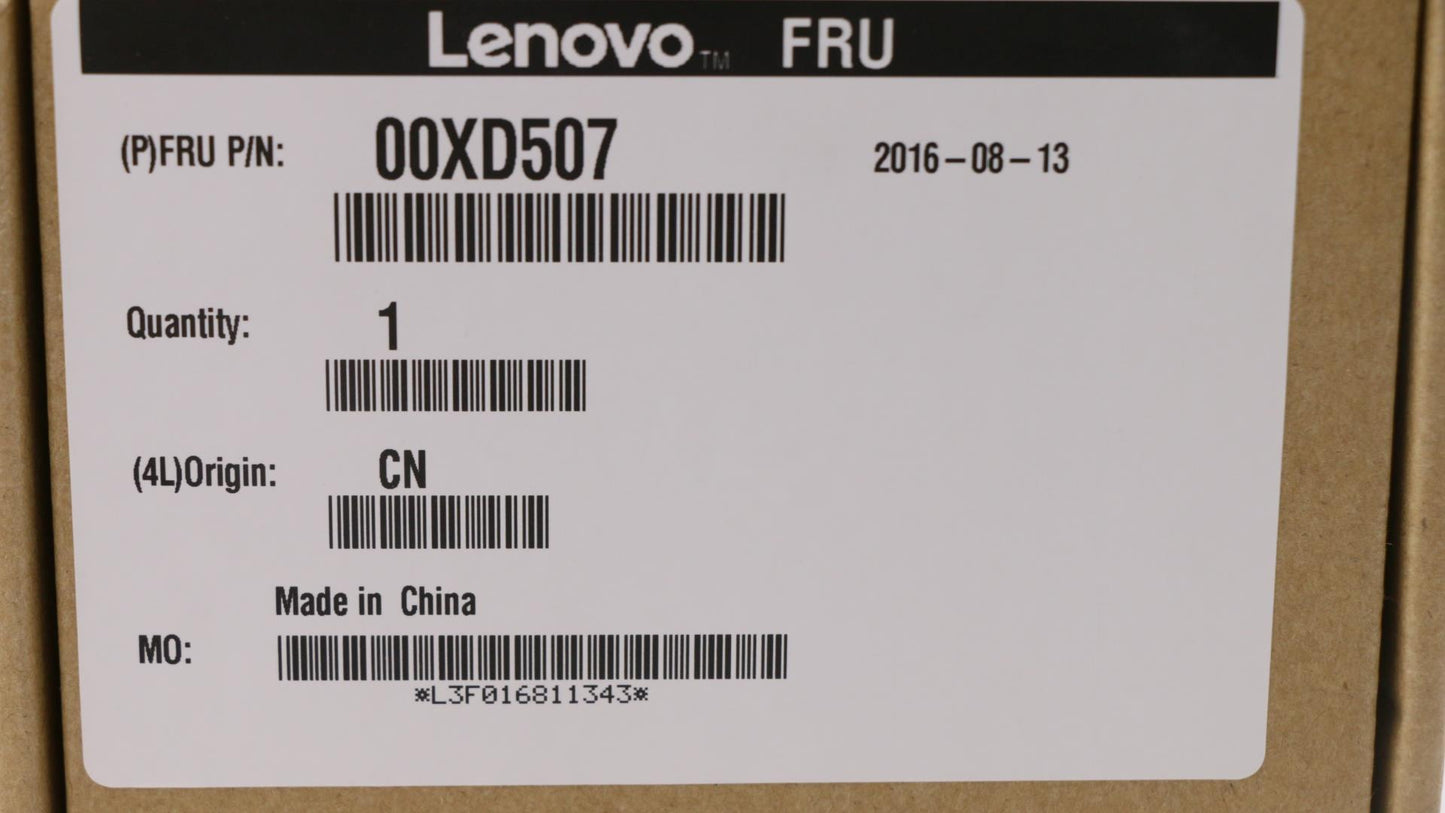 Lenovo Ma Mechanical Assemblies - 00XD507