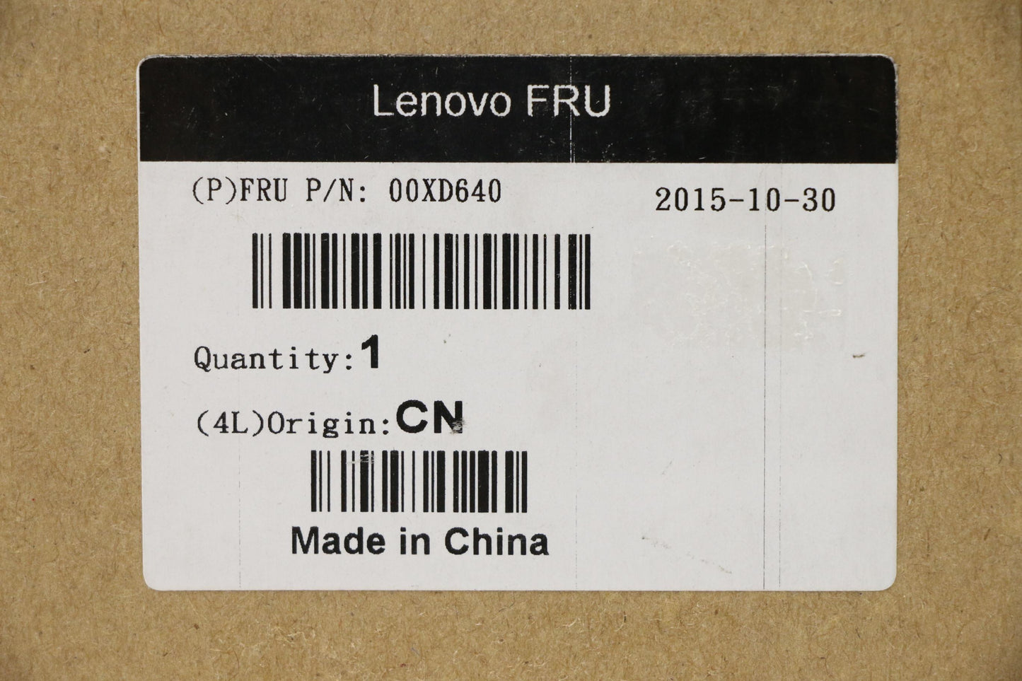 Lenovo Ma Mechanical Assemblies - 00XD640