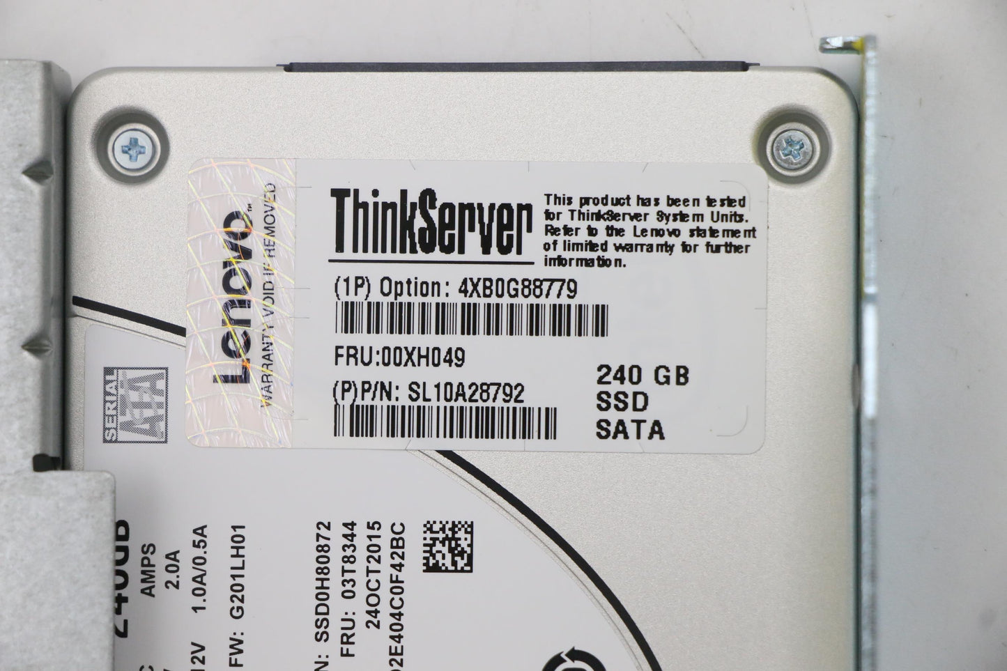 Lenovo Sd Solid State Drives - 00XH049
