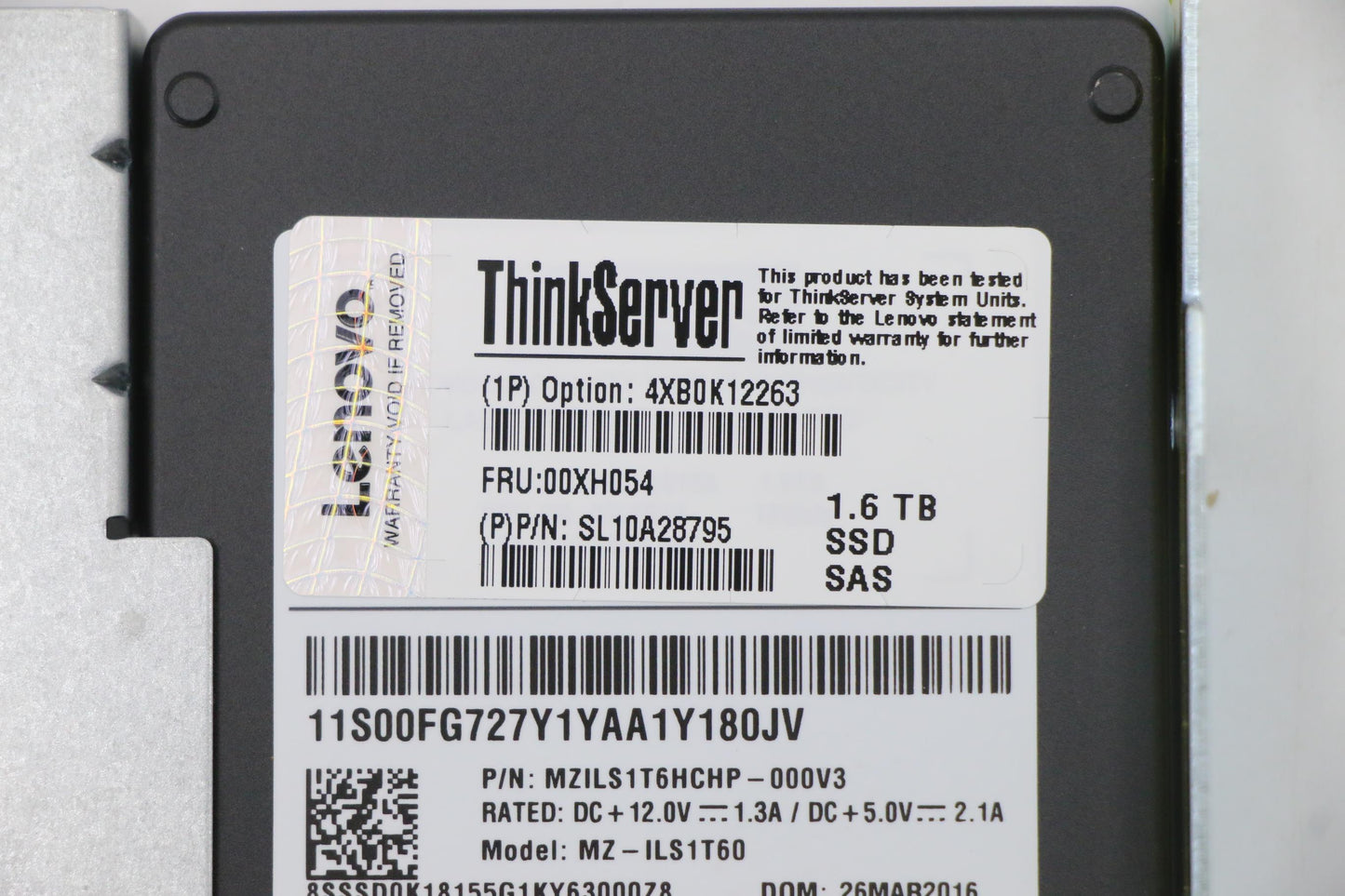 Lenovo Sd Solid State Drives - 00XH054