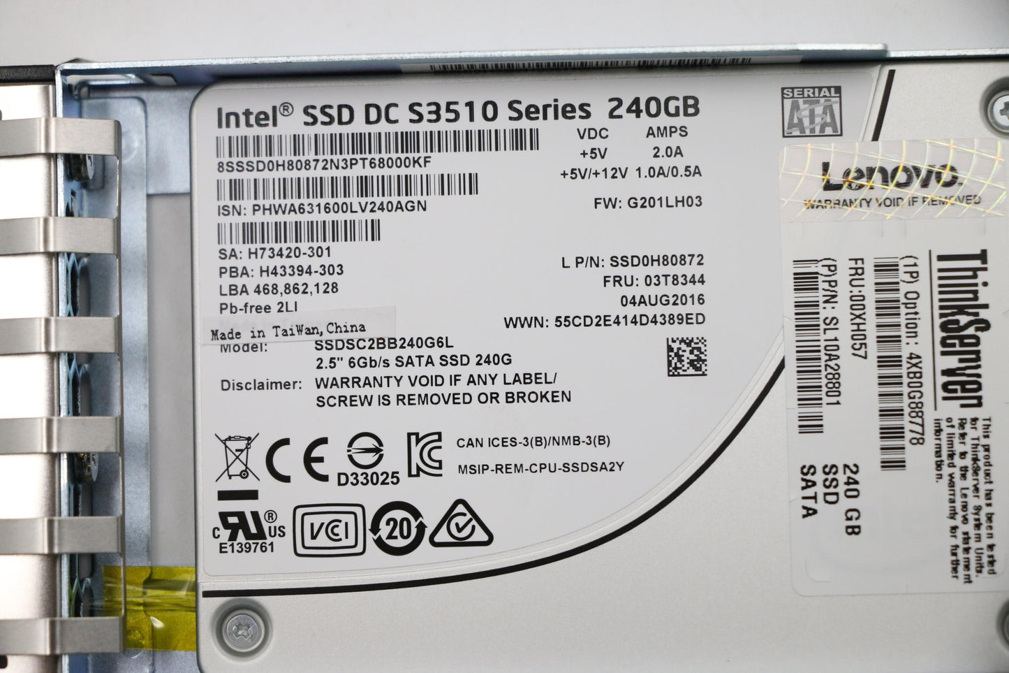 Lenovo Sd Solid State Drives - 00XH057