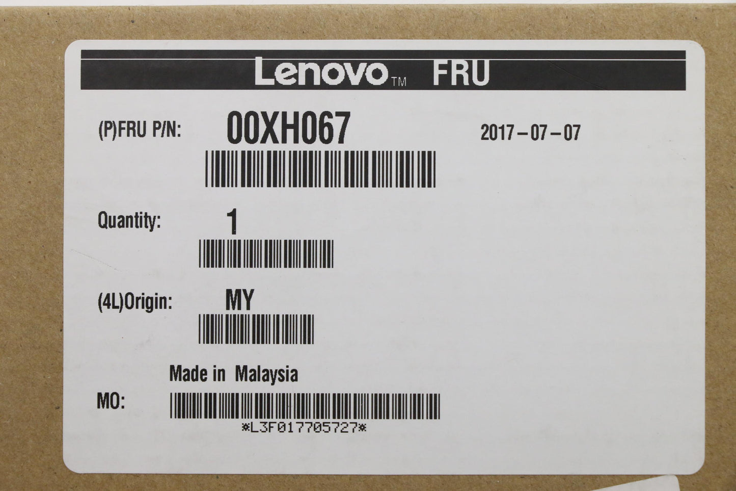 Lenovo Pu Processors - 00XH067
