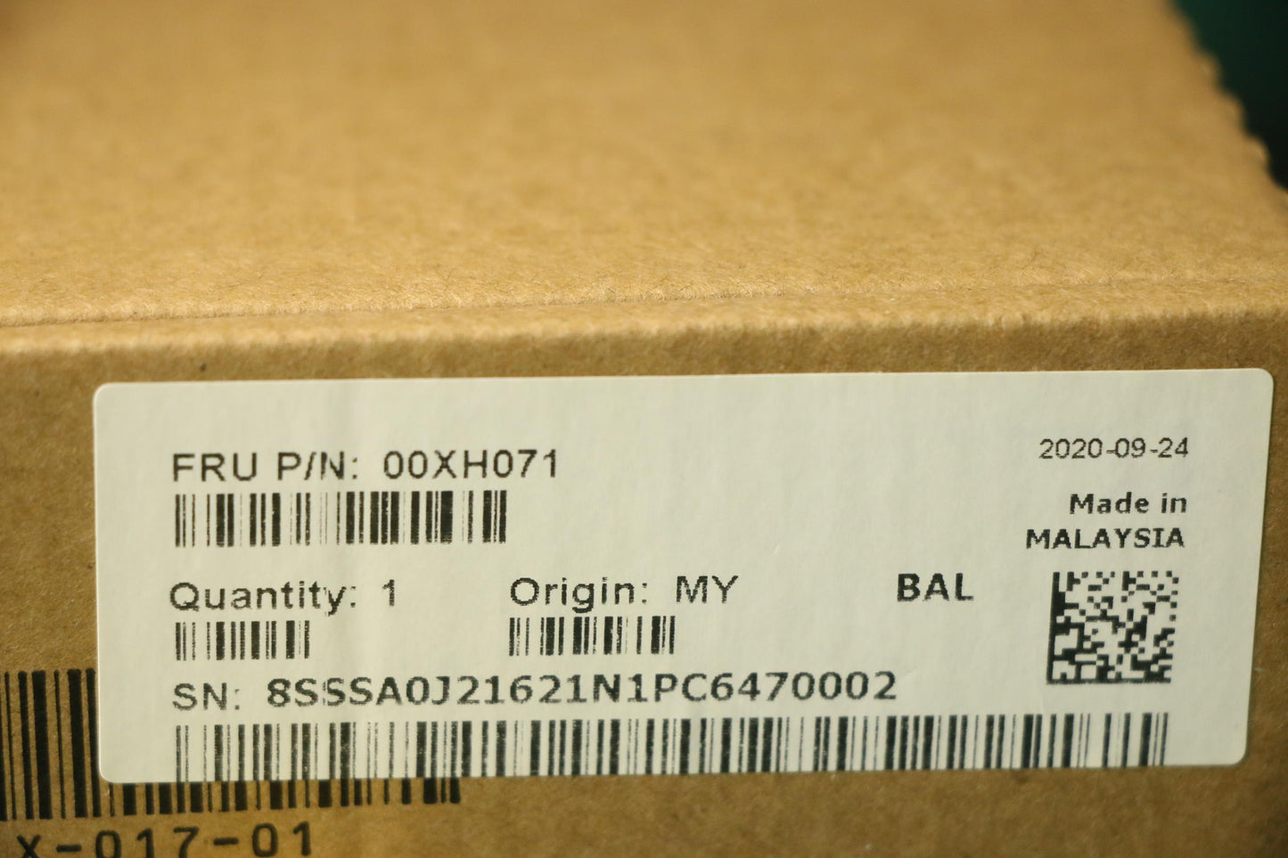 Lenovo Pu Processors - 00XH071