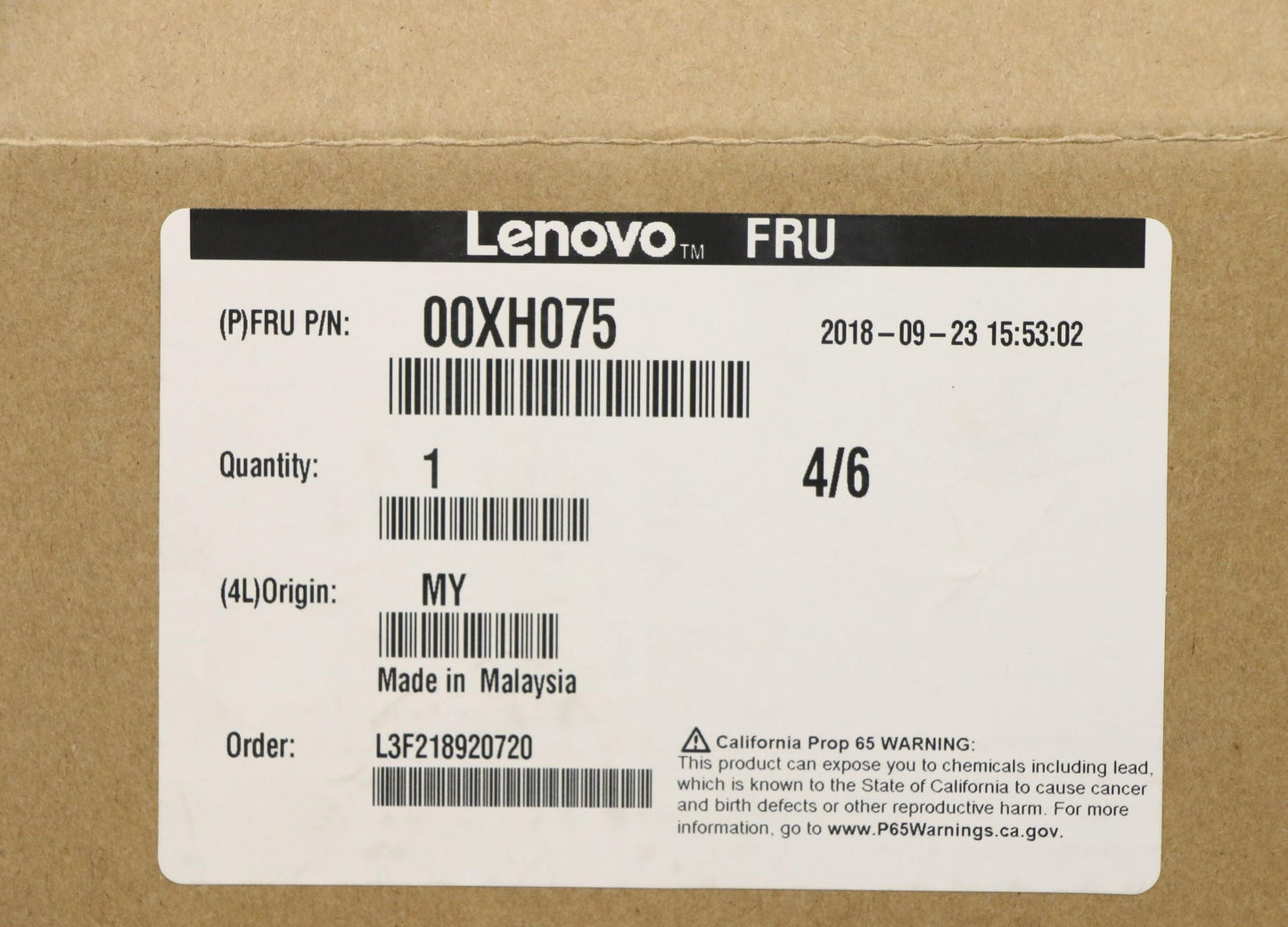 Lenovo Pu Processors - 00XH075