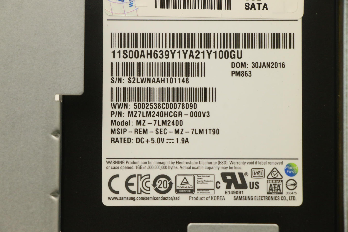 Lenovo Sd Solid State Drives - 00XH113