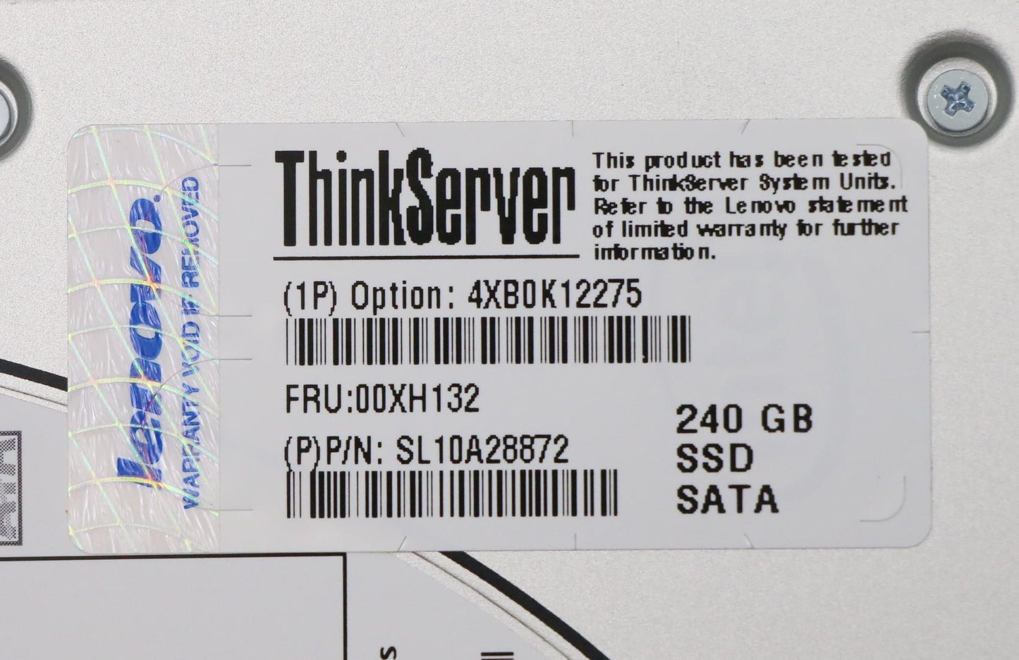 Lenovo Sd Solid State Drives - 00XH132