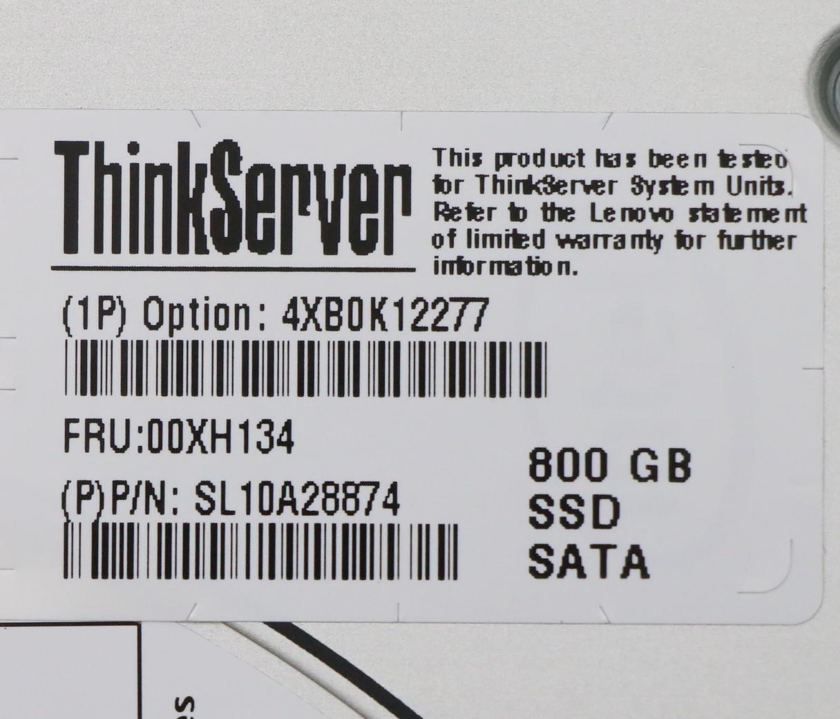 Lenovo Sd Solid State Drives - 00XH134