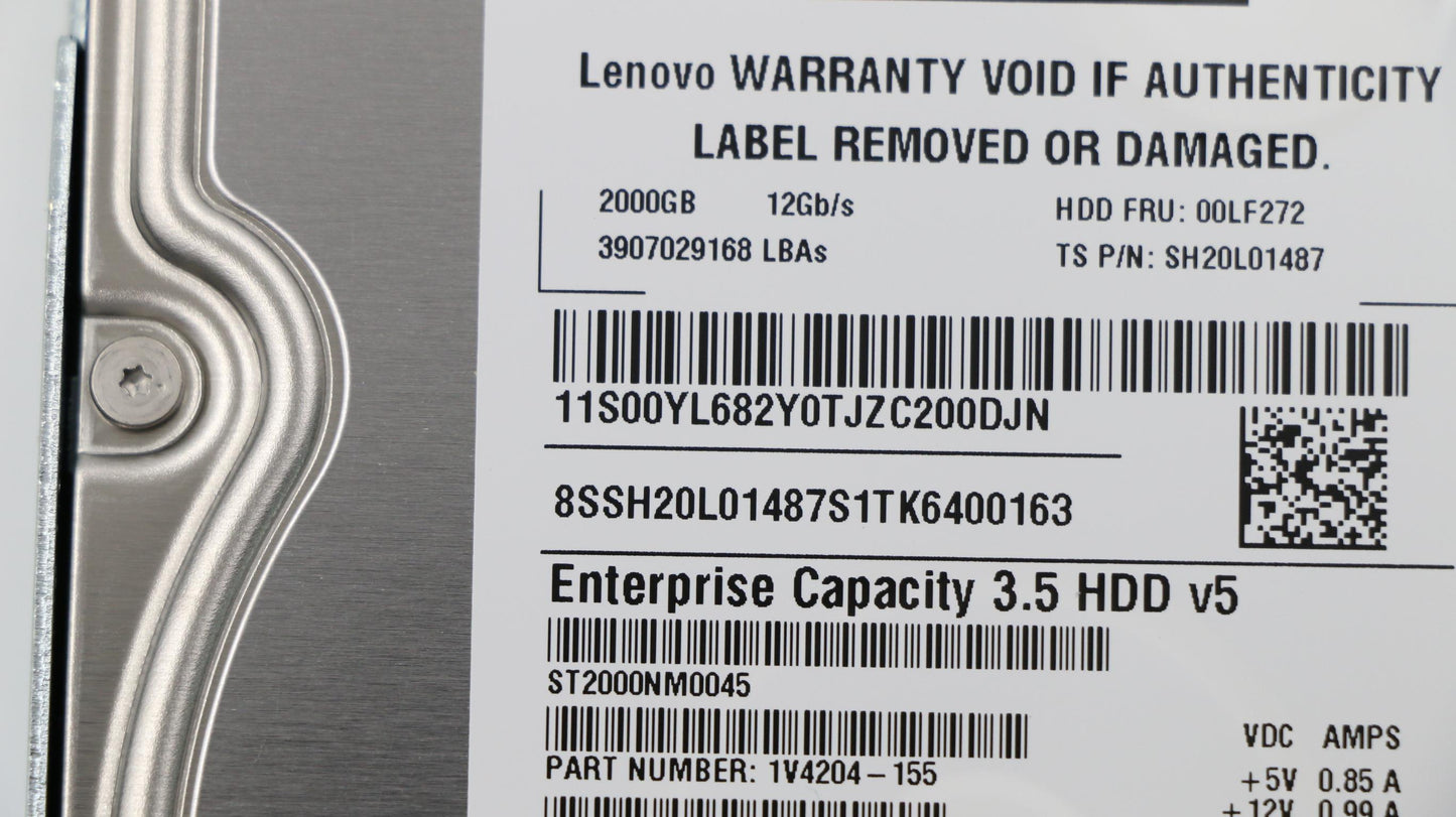 Lenovo 00XH136 Hd Hard Drives