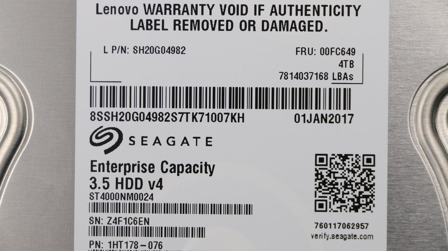 Lenovo 00XH173 Hd Hard Drives