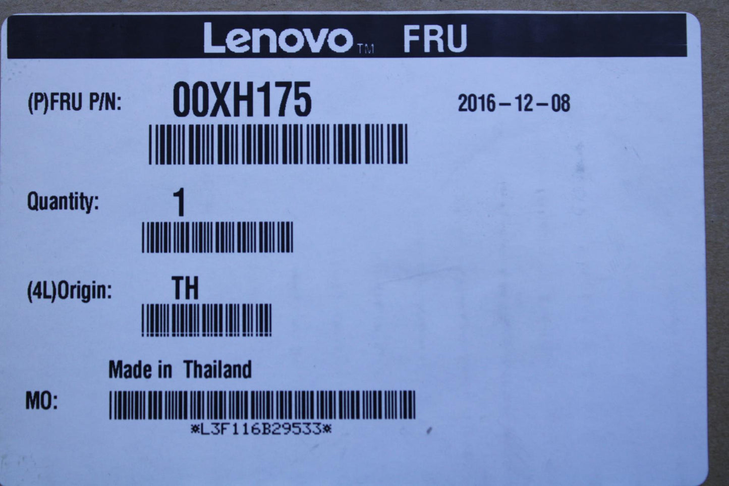 Lenovo 00XH175 Hd Hard Drives