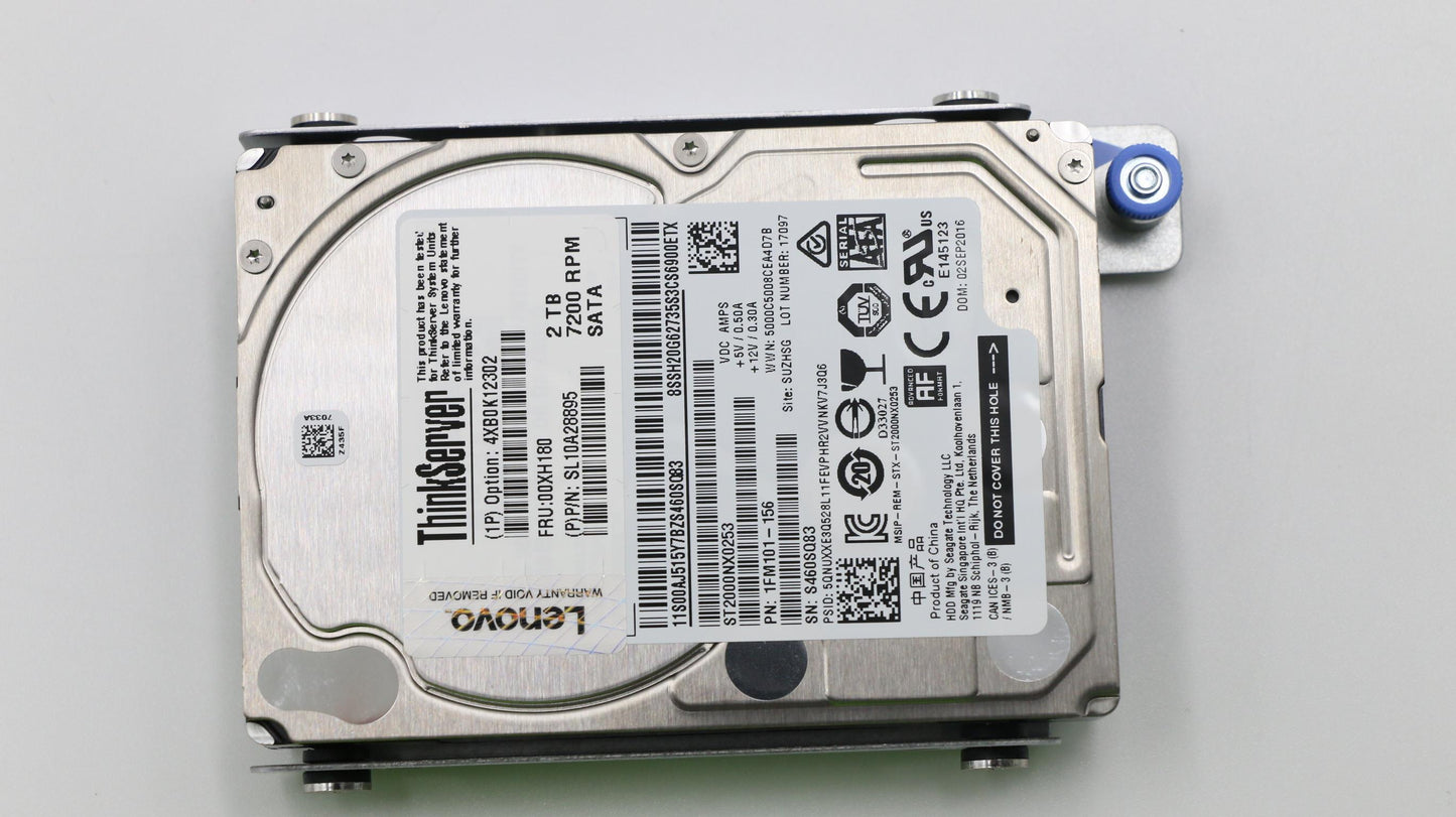 Lenovo 00XH180 Hd Hard Drives