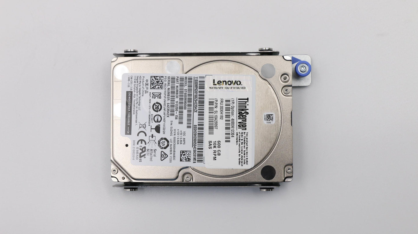 Lenovo 00XH182 Hd Hard Drives