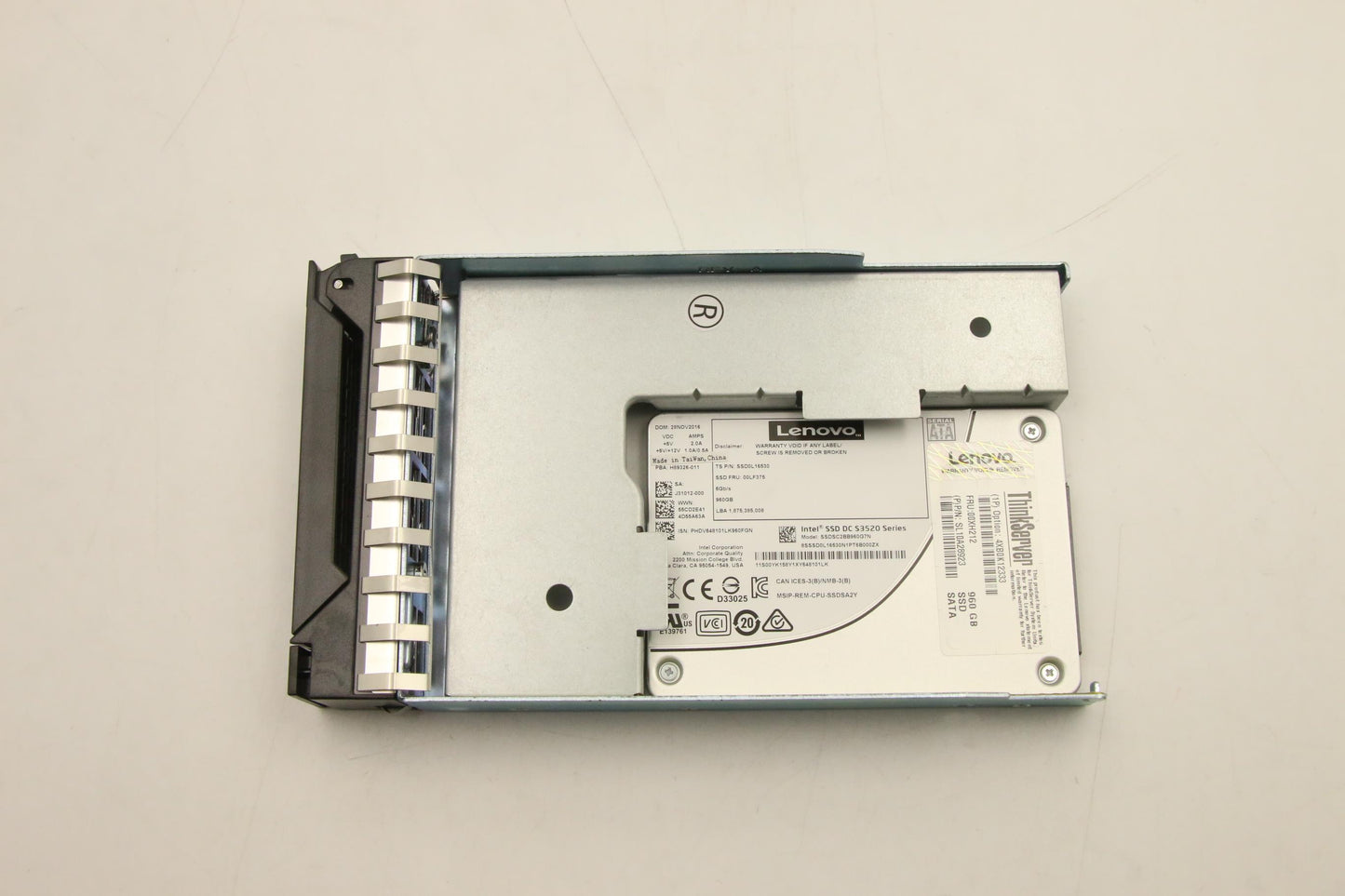 Lenovo Ssd Asm 960G 6G Sata 3.5-Inch - 00XH212