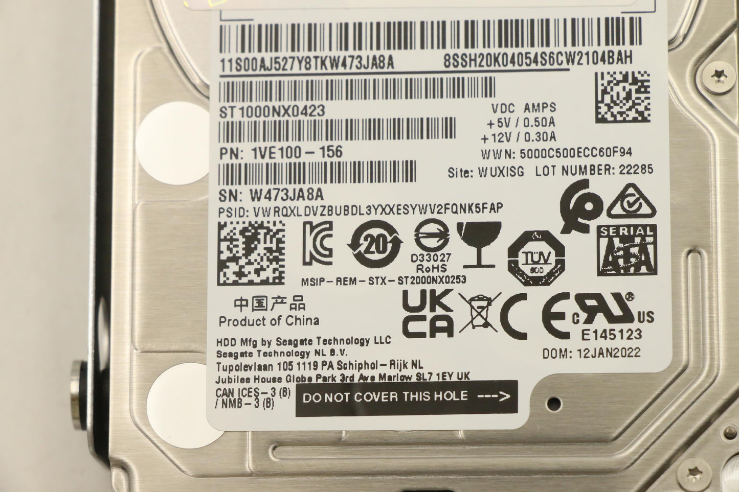 Lenovo 00XH218 Hd Hard Drives