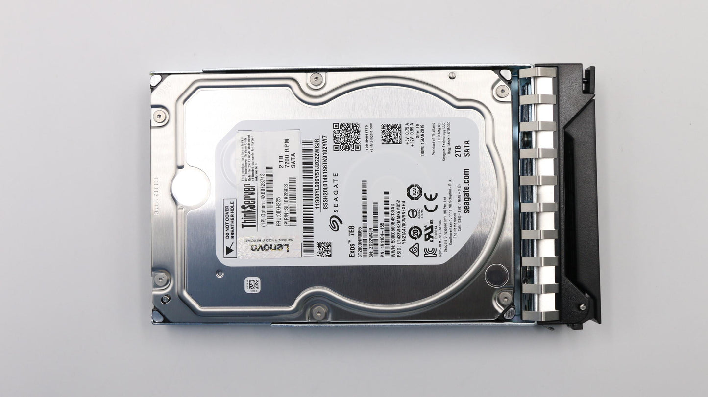Lenovo Hdd Asm Hs 2Tb Sata 7200 6Gb/S - 00XH225