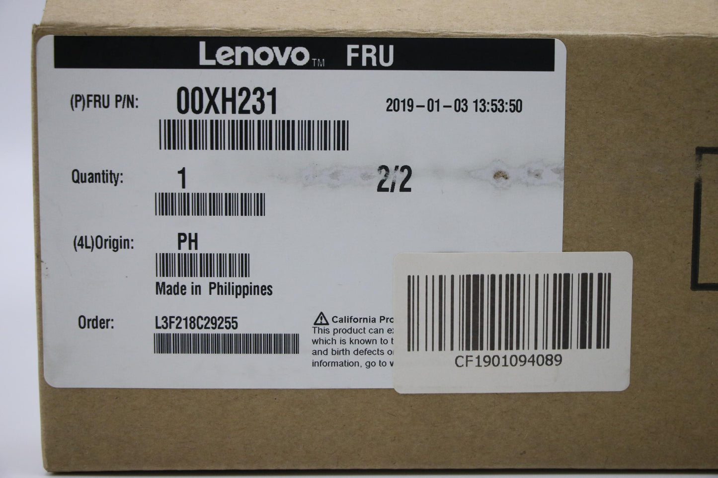 Lenovo Hdd Asm Hs 600Gb Sas 10K , 12G - 00XH231