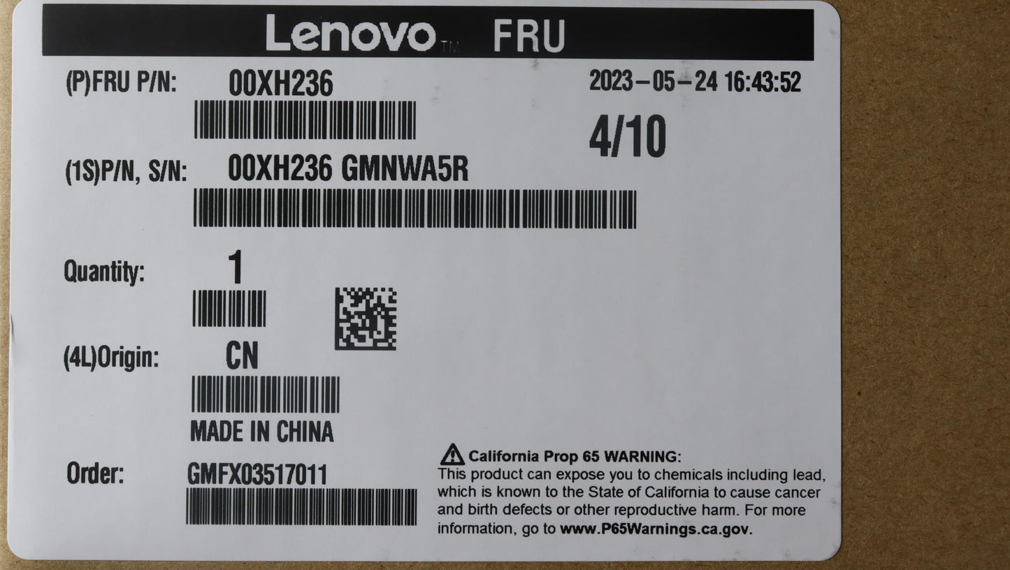 Lenovo Hdd Asm Hs 600Gb Sas 10K 12Gb/ - 00XH236