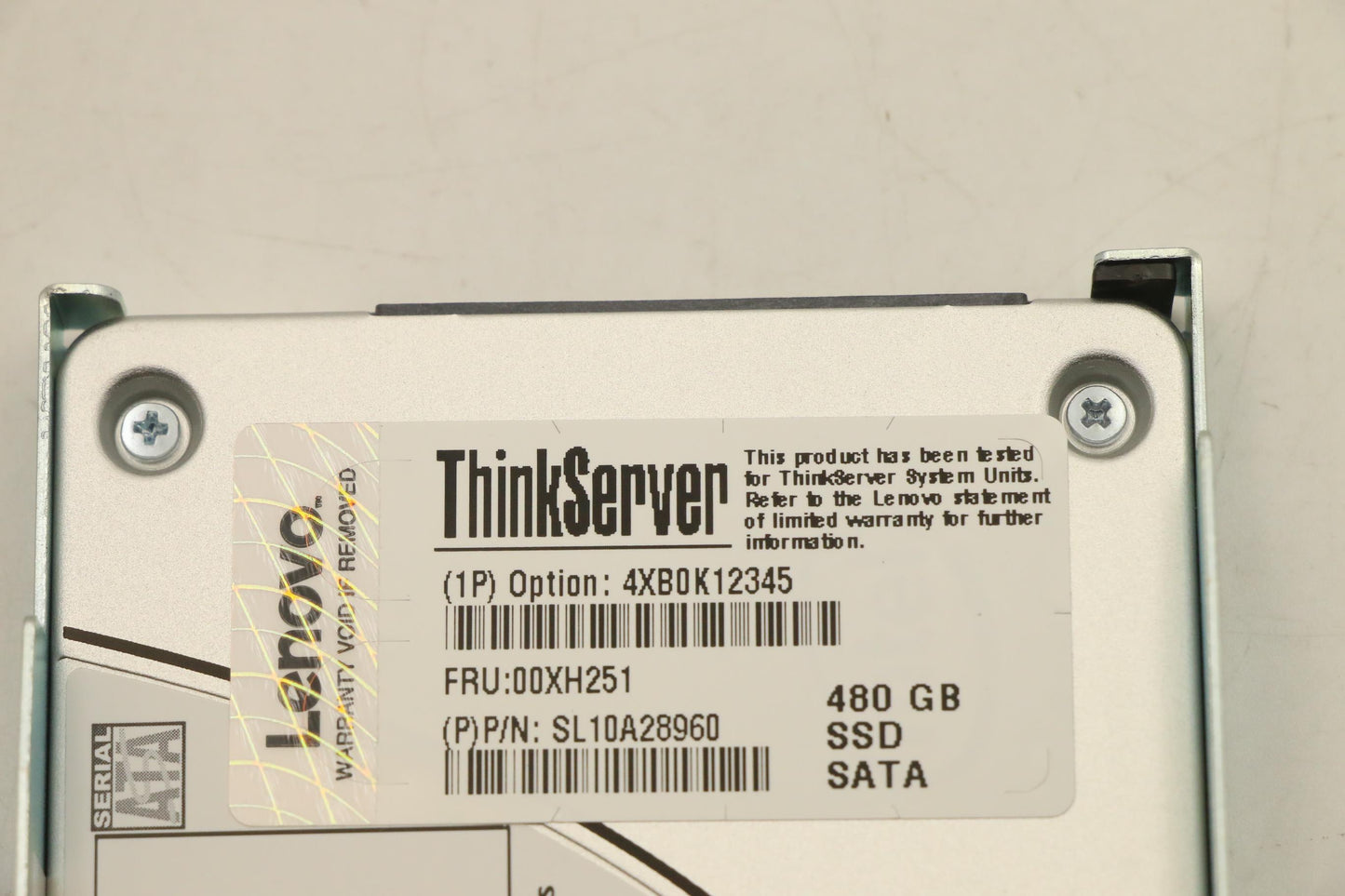 Lenovo Ssd Asm Hs 480Gb 6Gb Sata 2.5- - 00XH251