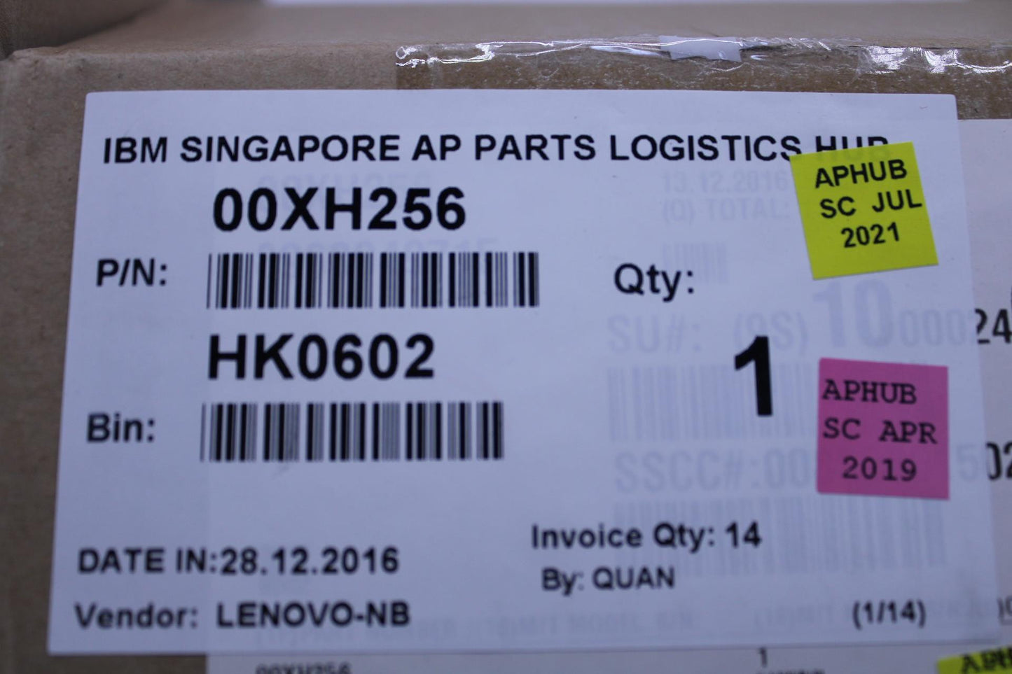 Lenovo Hdd Asm Hs 2Tb Sas 7200 12G 3. - 00XH256
