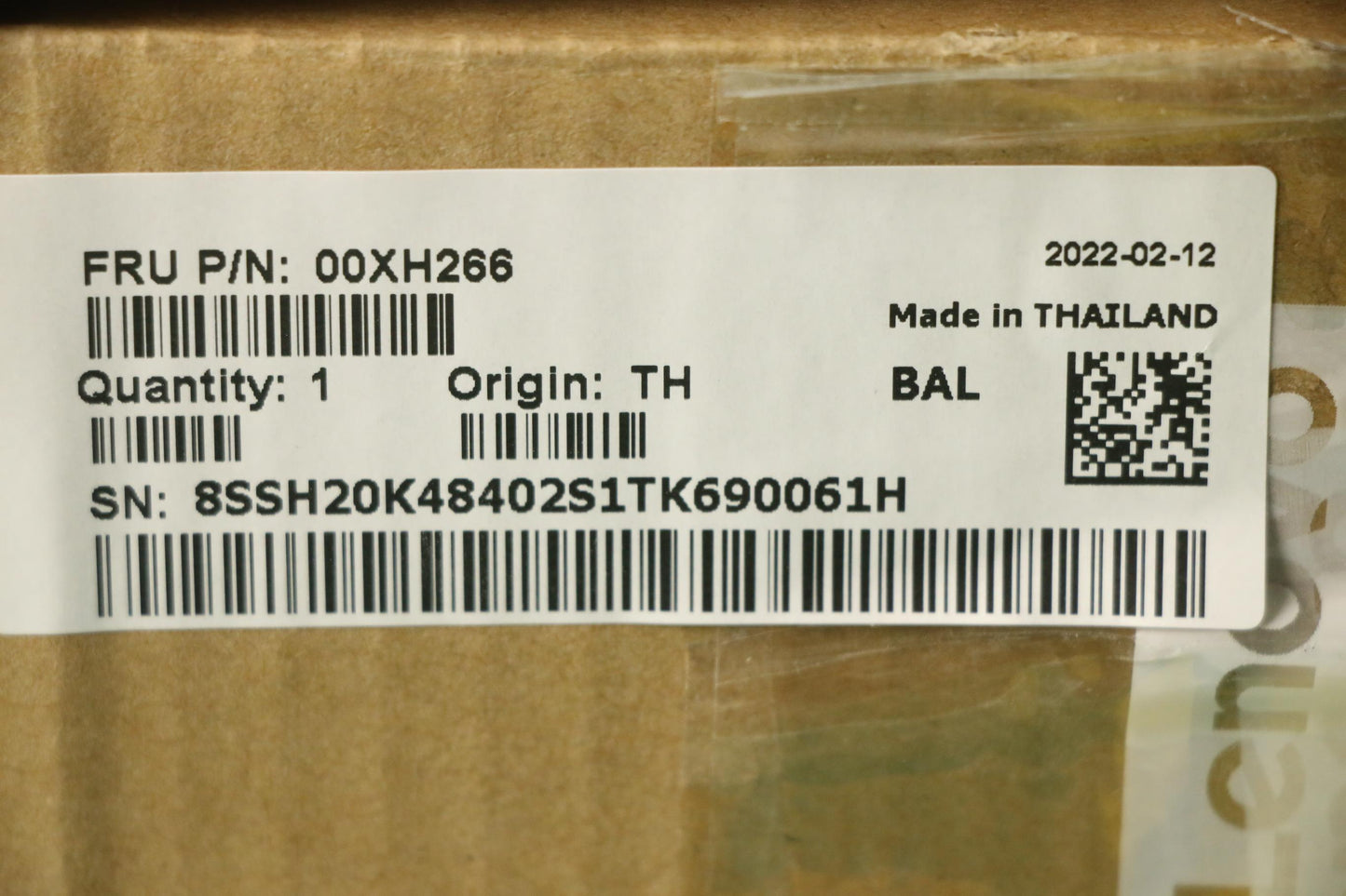Lenovo Hs8Tbsas512E7.2K12G3.5Hdd - 00XH266